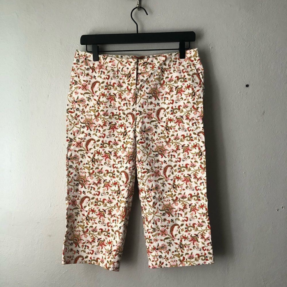 Tommy Bahama NWOT cropped floral print Capri pants